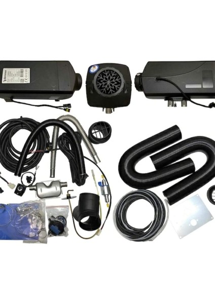 Thermon-2 2,5kw 24V Dijital Kontrol Paneli ve Yakıt Deposu