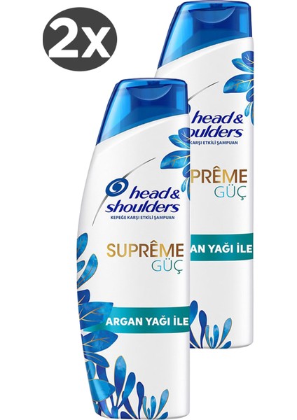 Head And Shoulders Supreme Şampuan Güç 300 ml 2 Li Set