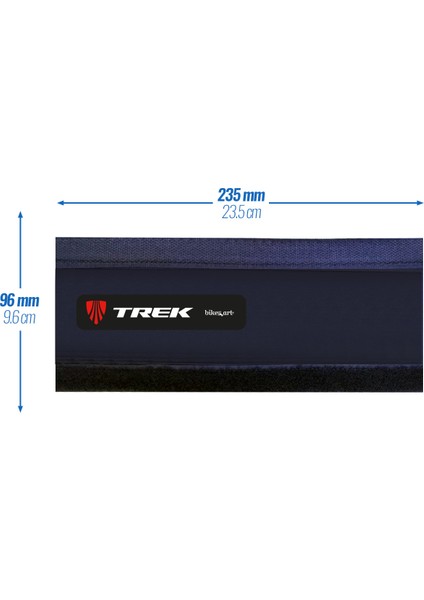 Trek Baskılı Kadro Zincir Koruyucu