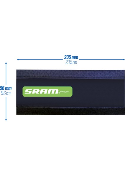 Sram Baskılı Kadro Zincir Koruyucu