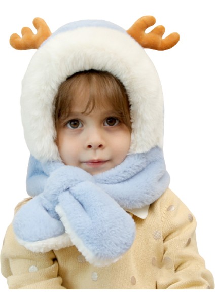 Çocuk Peluş Şapka (Yurt Dışından)