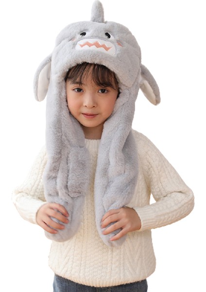 Çocuk Peluş Şapka (Yurt Dışından)