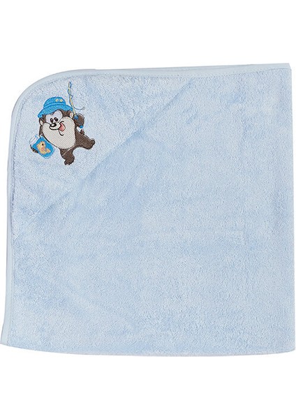 Tazmania Lisans Nakışlı Bambu Yenidoğan Bebek Pelerini 80X80