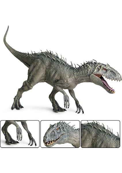 2 Adet Jurassic Tyrannosaurus Raptor Model Oyuncak Hediye (Yurt Dışından)