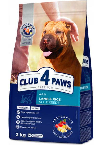 kuzu Etli Pirinç Yetişkin Köpek Maması 2 kg