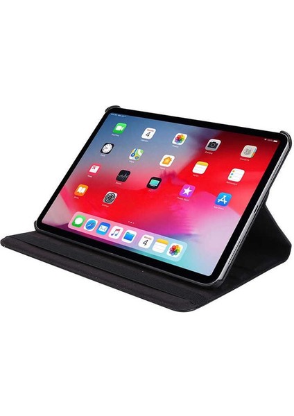 Apple iPad Pro 11 2021 3. Nesil Uyumlu Kılıf 360° Dönebilen Akıllı Kapak Standlı Kılıf Smart Uyku Modlu Mor