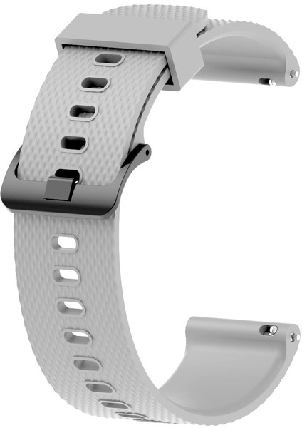 Honor Magic Watch 2 42 mm Uyumlu Silikon Kordon Tırtıklı Tasarım Premium Spor Kayış