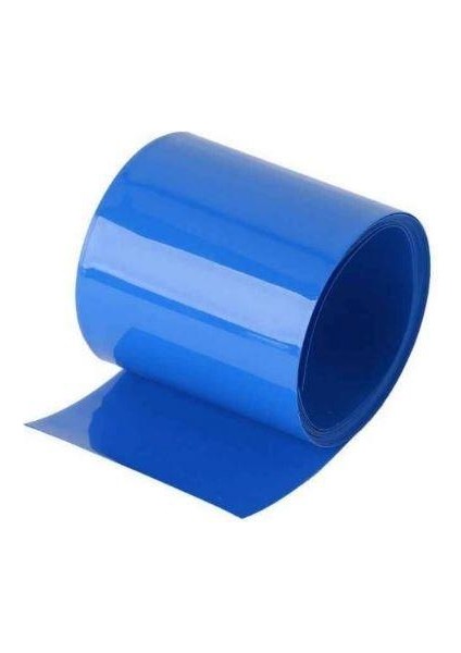 Batarya Shrink 8.5cm Isı ile Daralan Pvc 1metre Makaron 18650 Li-Ion