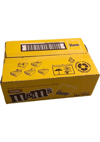 Mms Fıstıklı 16 x 100 gr fiyatları