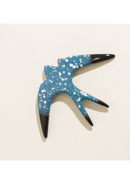 Antioch Artdesign Üçlü Kırlangıç Duvar Süsü Üçlü Kuş Bahçe Balkon Süsü Ev Dekor Hediyelik Eşya fiyatları