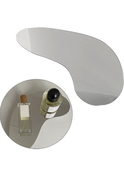 Düzensiz Vanity Tepsi Kozmetik Takı Düğün Süsler Ayna (Yurt Dışından) modelleri