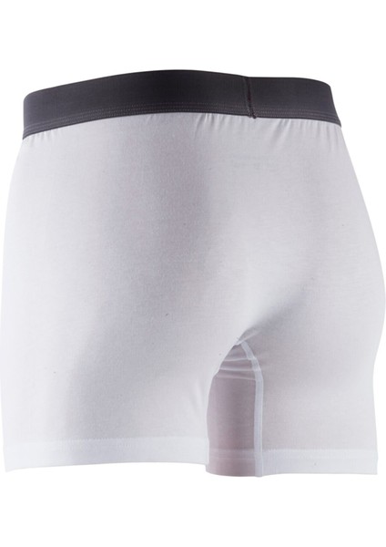 Erkek Beyaz Bambu Lycra Boxer Rdz 7100161