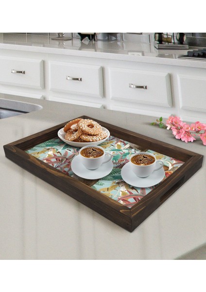 Gift Kanguru Tasarımlı Doğal Ahşap Tepsi-1 fiyatları