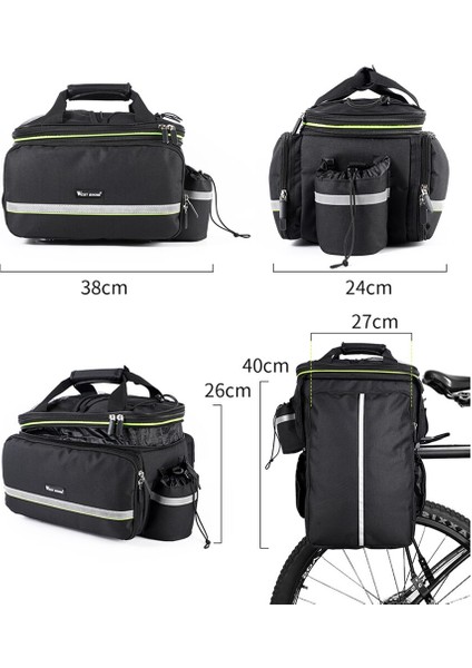 Enjoy Polyester Bisiklet & Outdoor Sırt Çantası 20L - Siyah (Yurt Dışından) indirimleri