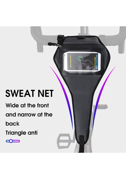 Bisiklet Eğıtmeni Ter Bantları Ev Egzersiz Eğıtimi Kapalı Bisiklet Aksesuarları Mtb Yol Bisikleti Telefon Depolama Örgü Bant Tutacağı (Yurt Dışından) fırsatları