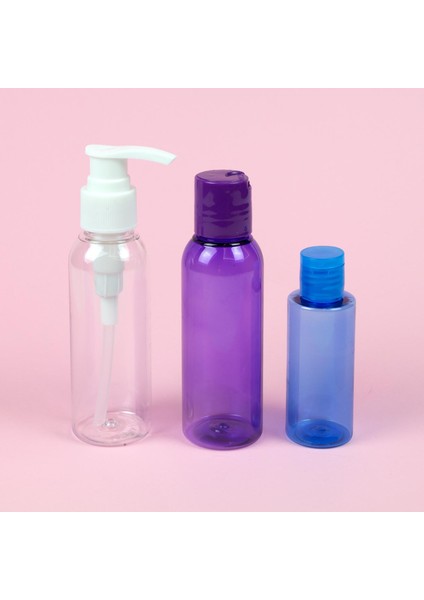 Renkli Şişe Seti 3 Lü 0008