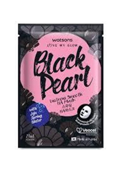 3 Adet  Black Pearl Ha Kağıt Maske Pürüzsüzleştirici