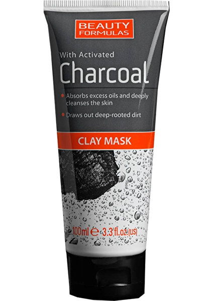 Beauty Formulas Charcoal Clay Aktif Kömürlü Kil Maskesi 100 ml