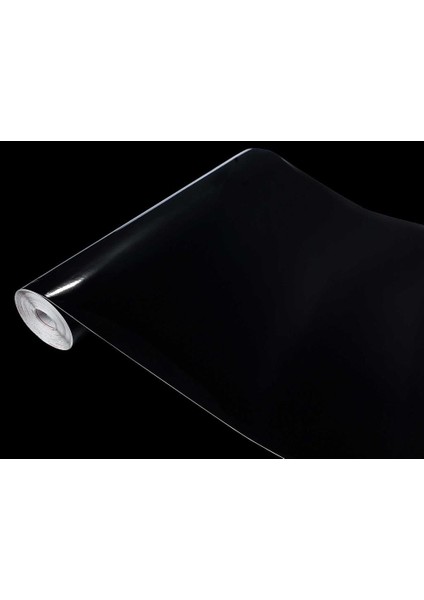 446-1272 Parlak Siyah Yapışkanlı Folyo (45CM x 2mt)