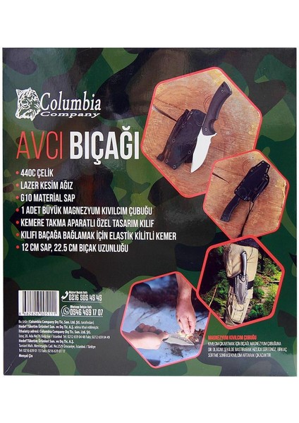 TNT-1020-A Avcı Bıçağı - Inox Bıçak modelleri