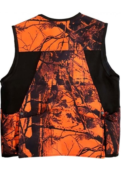 Haki Turuncu Kamuflaj Avcı Yeleği YEL27173HT - Xl fiyatları