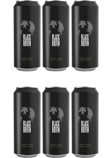 Black Bruin Enerji İçeceği 500 Ml 6'Lı