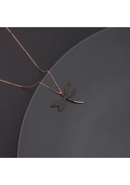 925 Ayar Gümüş Oniks Taşlı Yusufçuk Kolye fiyatları