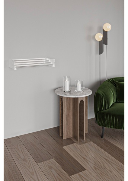 Pratik Çamaşır Kurutmalığı Dekoratif Askılık - 55 cm