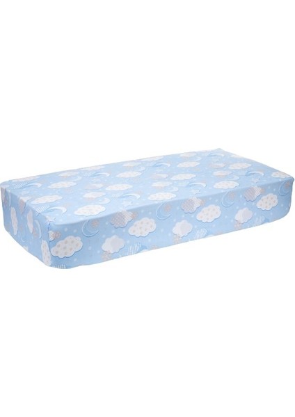 Lastikli Fitted Bebek - Çocuk Çarşafı Bulut Desen 60 x 120 cm modelleri