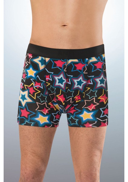 Anıt 1267 Baskılı 3 Adet Erkek Boxer