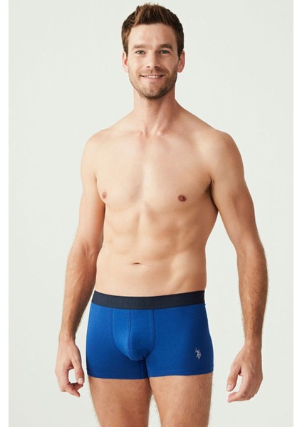 80307 Erkek Lacivert-Sax-Lacivert 3'lü Boxer fiyatları