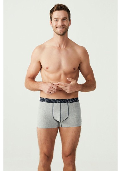 80336 Erkek Lacivert-Kırmızı-Gri 3'lü Boxer fiyatları