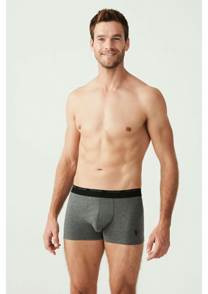 80338 Erkek Antrasit-Siyah-Gri 3'lü Boxer fırsatları