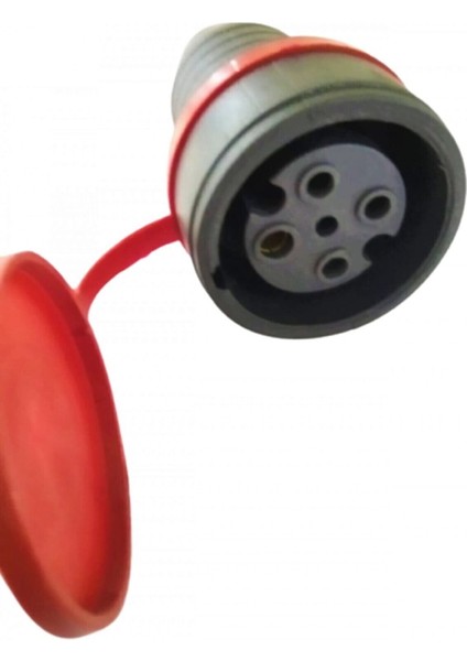 3X32A IP44 Uzatma Prizi (Kauçuk) Mete Enerji