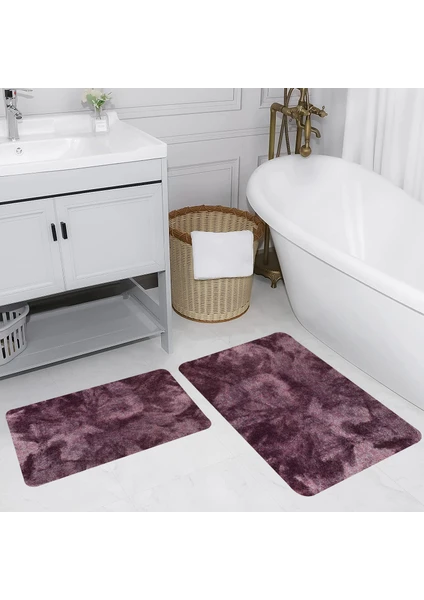 Rovigo Home Dijital Baskılı 2'li Banyo Paspas Takımı RVG5195