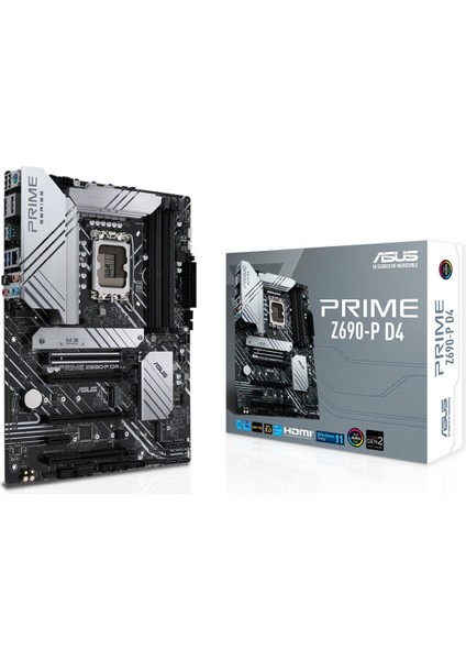 PRIME Z690 Intel 5333MHz DDR4 LGA1700 ATX Anakart PRIME Z690-P D4