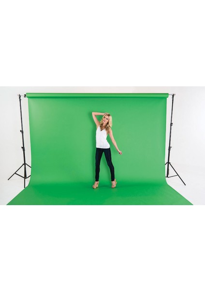 2.72X11M Kağıt Fon (Chroma Green)
