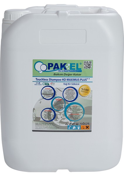 HD Maximus Eco 20 Kg - Oto Şampuanı