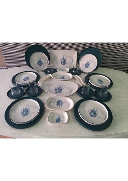 32 Parça Stackable Kahvaltı Seti