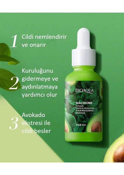 Niacinome Avokado Nemlendirici Sıkılaştırıcı Serum 30 ml