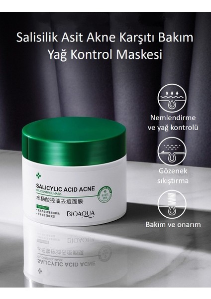 Salisilik Asit Bakım Yağ Kontrol Maskesi 120 gr