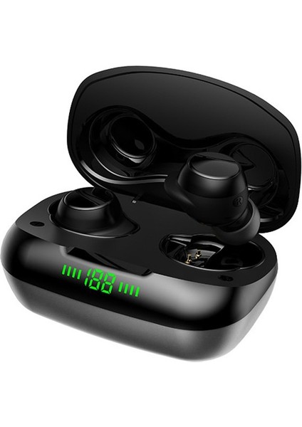 Tws-24 Bluetooth 5.0 Kablosuz Mini Kulaklık Gri (Yurt Dışından)