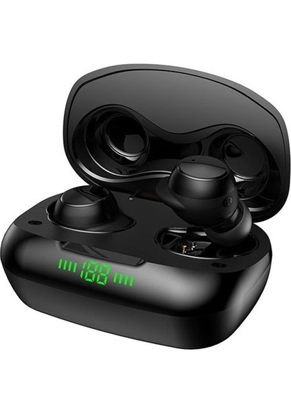 Tws-24 Bluetooth 5.0 Kablosuz Mini Kulaklık Siyah (Yurt Dışından)