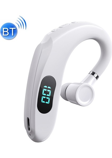Q20 Bluetooth 5.2 Dijital Ekran Kulaklık Beyaz (Yurt Dışından)
