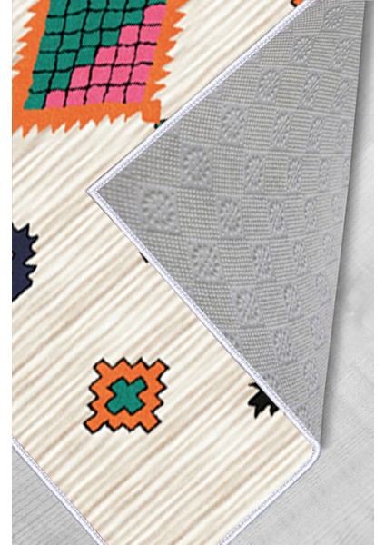 Dijital Baskı Yıkanabilir Kaymaz Taban Salon Halısı RVG1534-HK142 modelleri