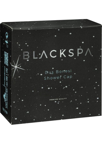 Buklet Otel Tipi Black Spa Duş Bonesi