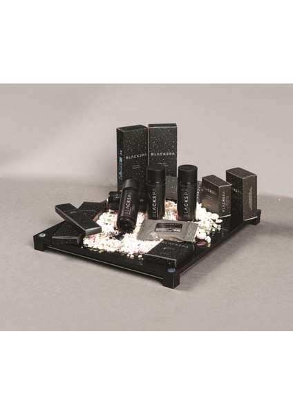 Buklet Otel Tipi Black Spa El Sabunu Flowpack 25 gr