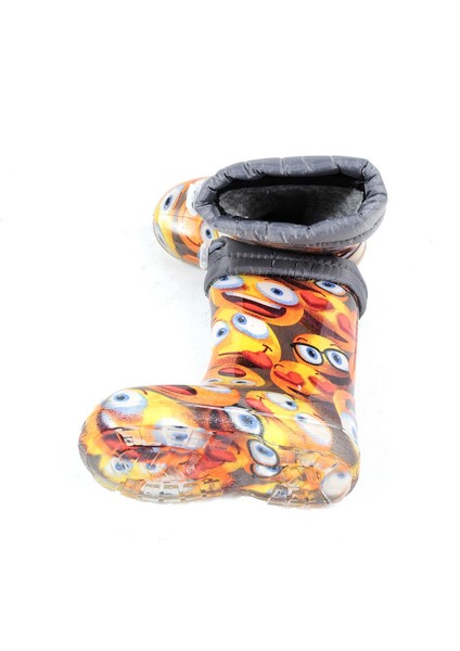 21-14 Gri Kamufılaj Kürklü Erkek Çocuk Çizme fiyatları