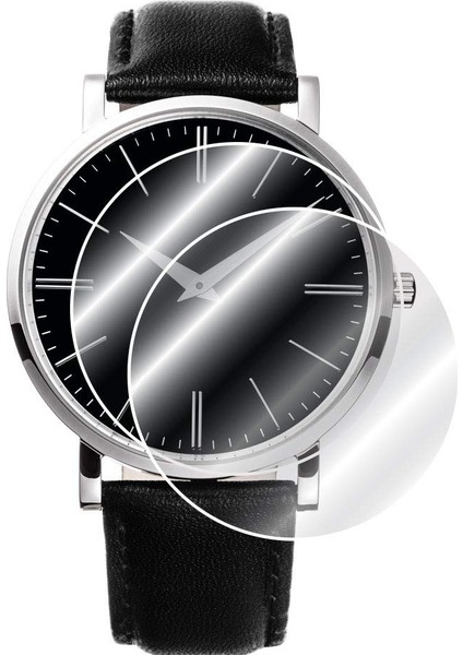 Yuvarlak Camlı Saatler Için Ekran Koruyucu 2 Adet (30 Mm)