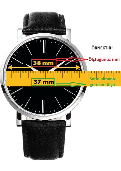 Yuvarlak Camlı Saatler Için Ekran Koruyucu 2 Adet (30 Mm)